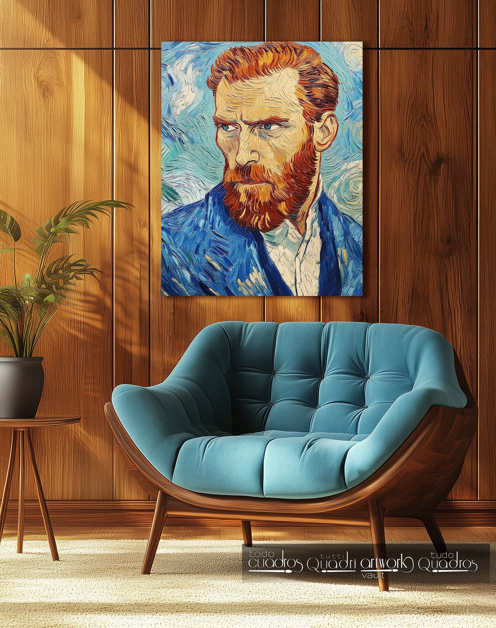 Retrato Moderno Van Gogh