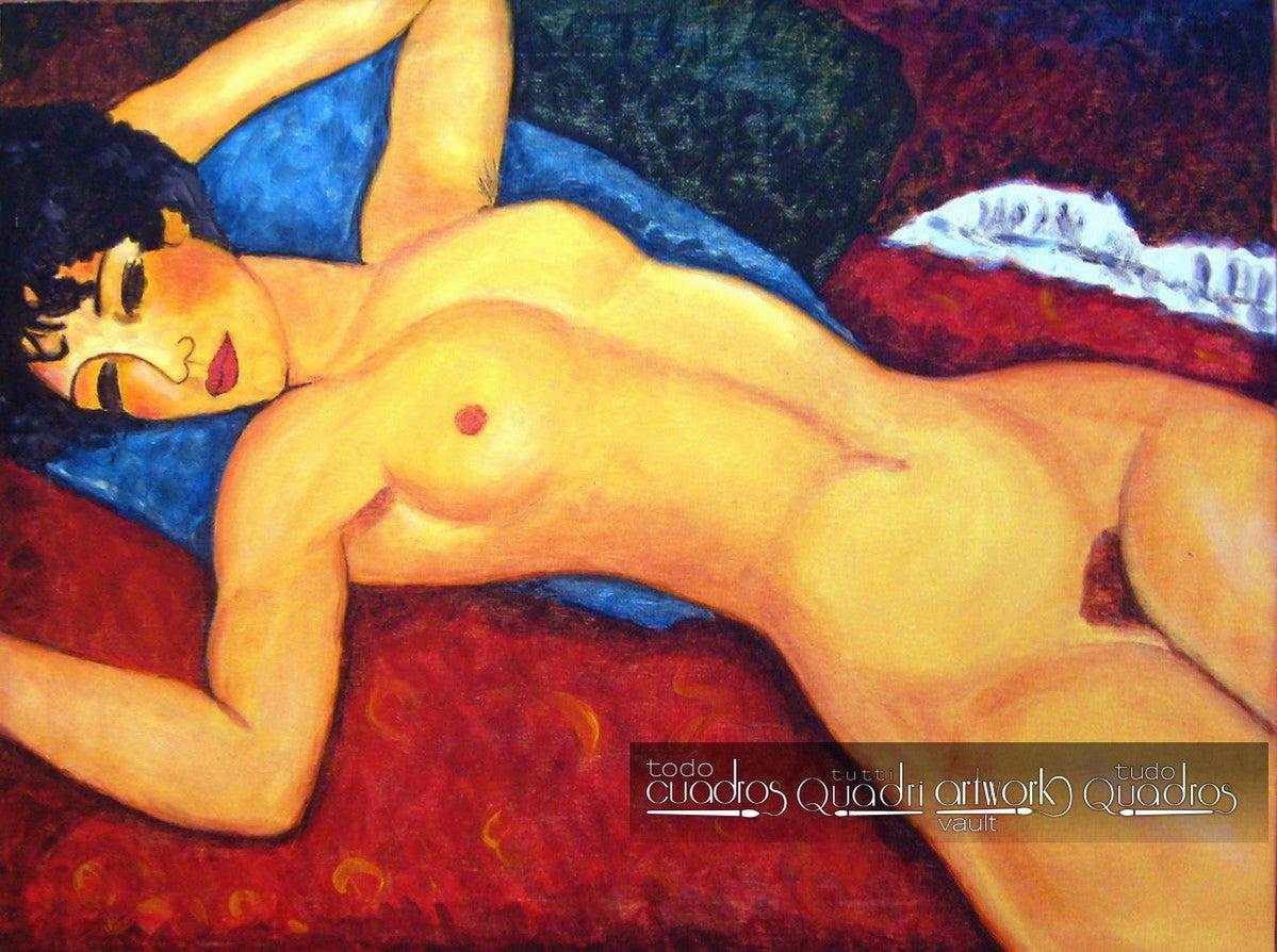Desnudo Rojo, Modigliani